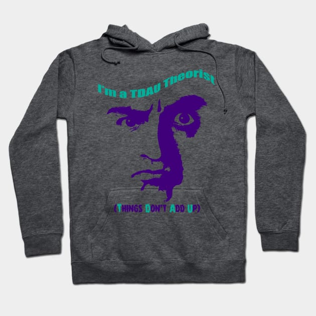 NOT a Conspiracy Theorist Hoodie by the Mad Artist